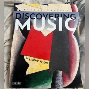 Discover Music by R.Larry Todd second edition book. Good condition